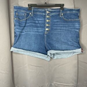 Denim Blue Women's Shorts
